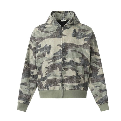 camouflage short jacket