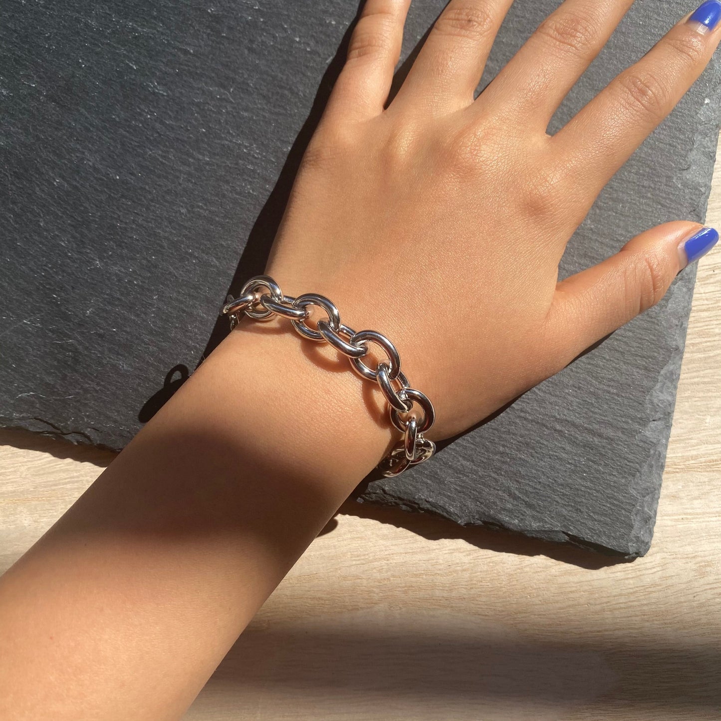 Chunky chain bracelet