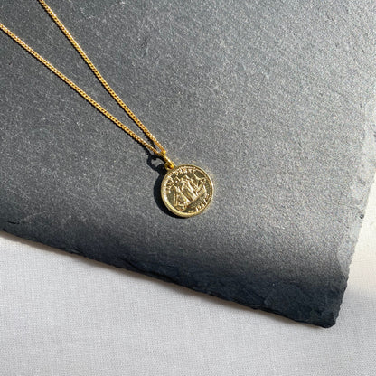 coin necklace