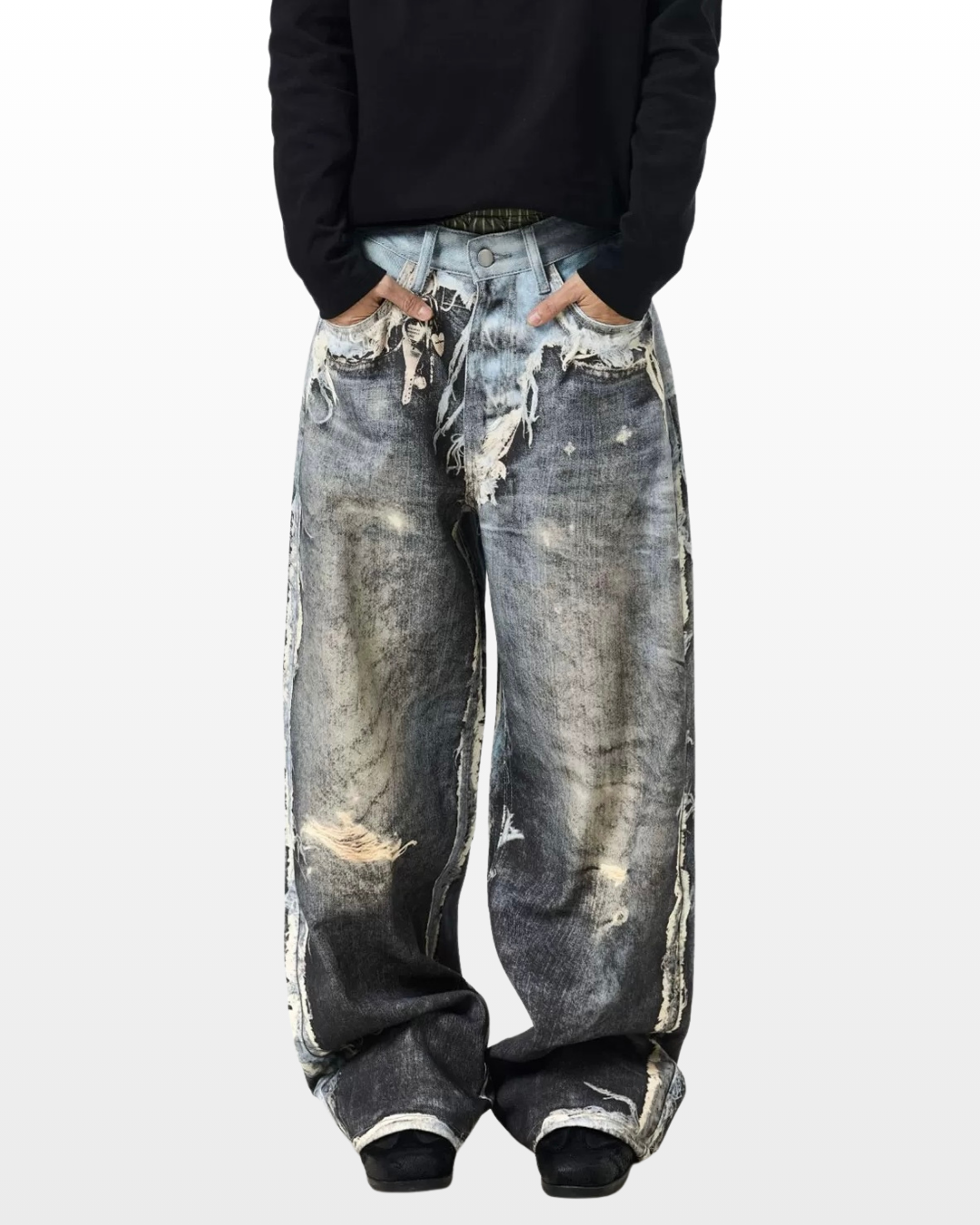 Crushed Fade Denim – Ninety-nine