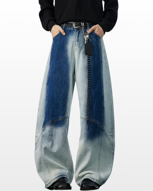 Two-Tone Street Jeans