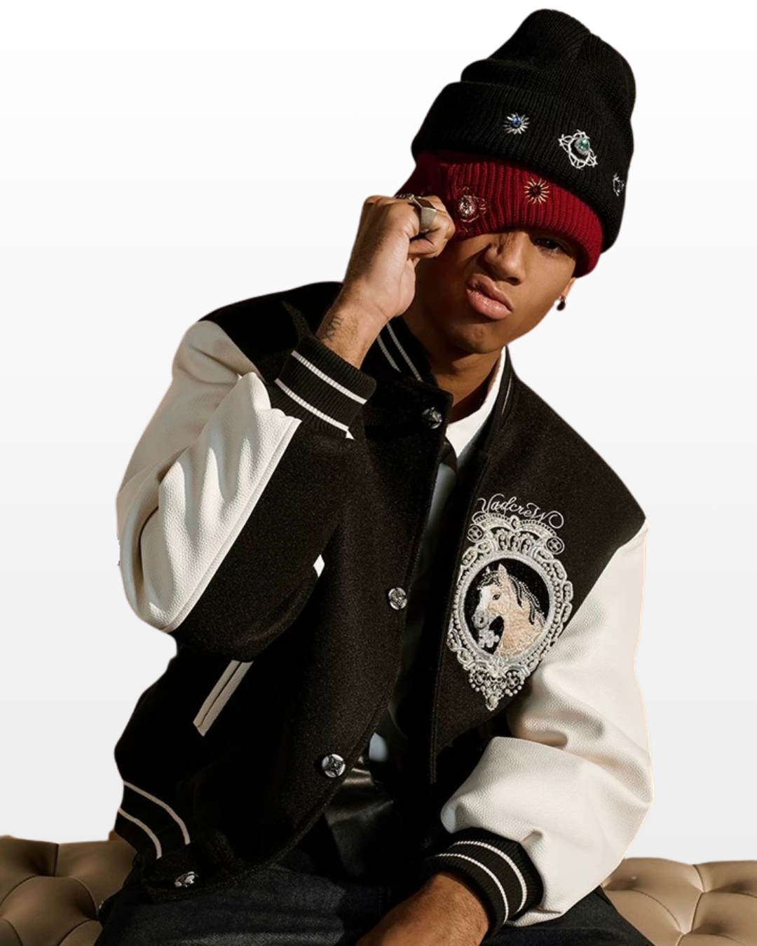 Gem Crest Beanie – Ninety-nine Gem Crest Beanie – Ninety-nine