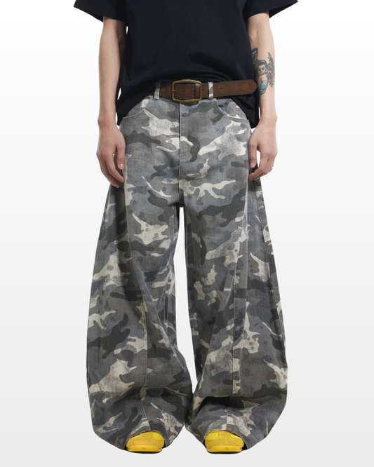 Heavy Wide Camo Pants