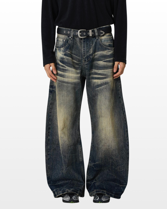 Vintage Street Wash Denim Pants