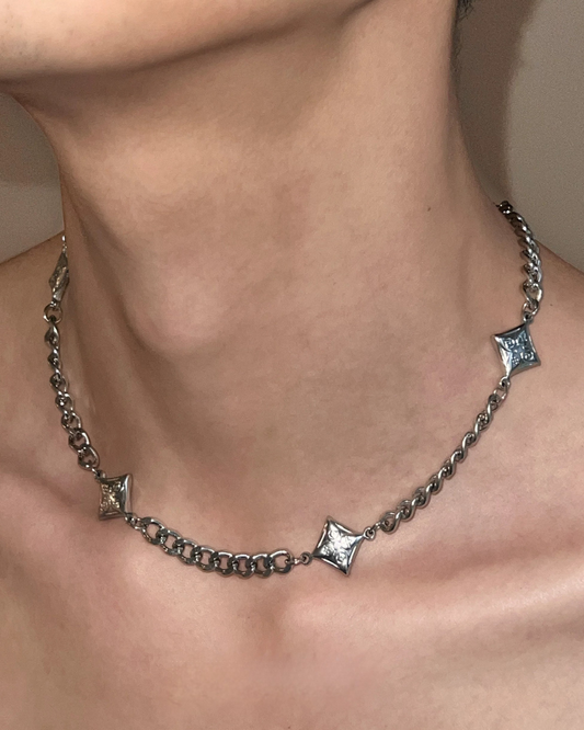 Square Link Necklace