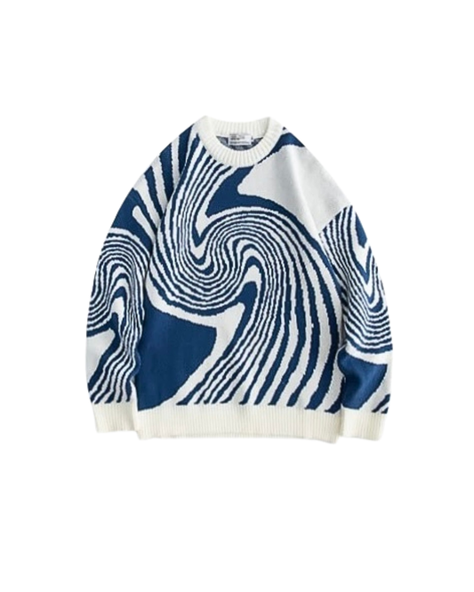 Wave Swirl Knit