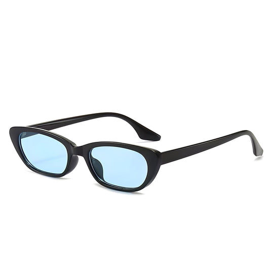 Blue drop sunglasses