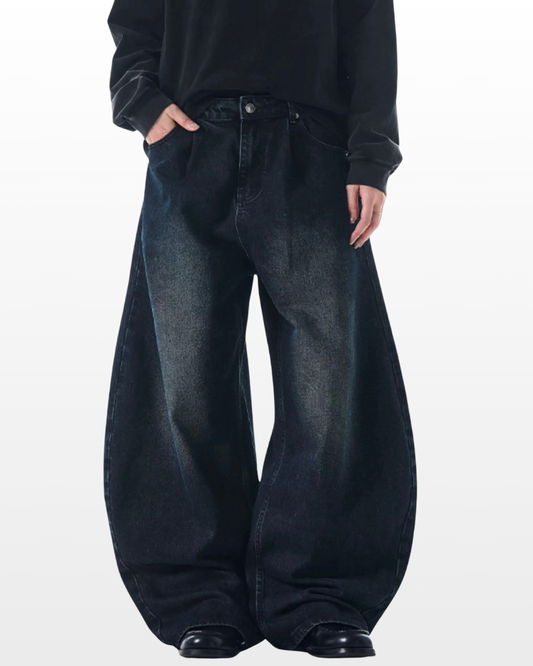 Dark Wash Wide Denim