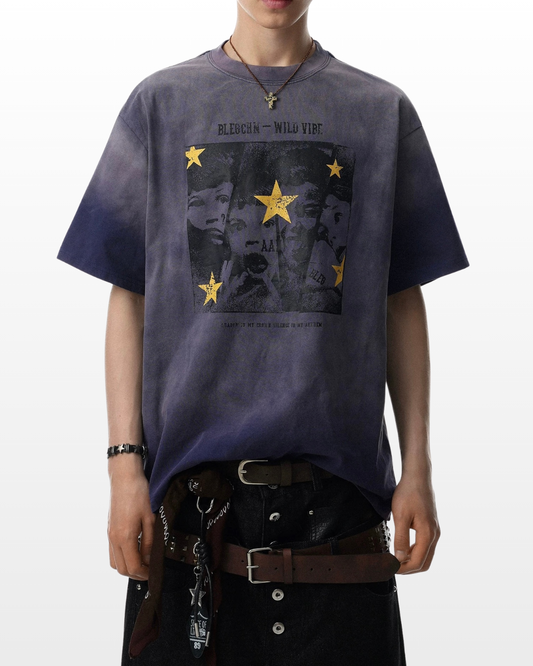 Bleach Star Graphic Tee