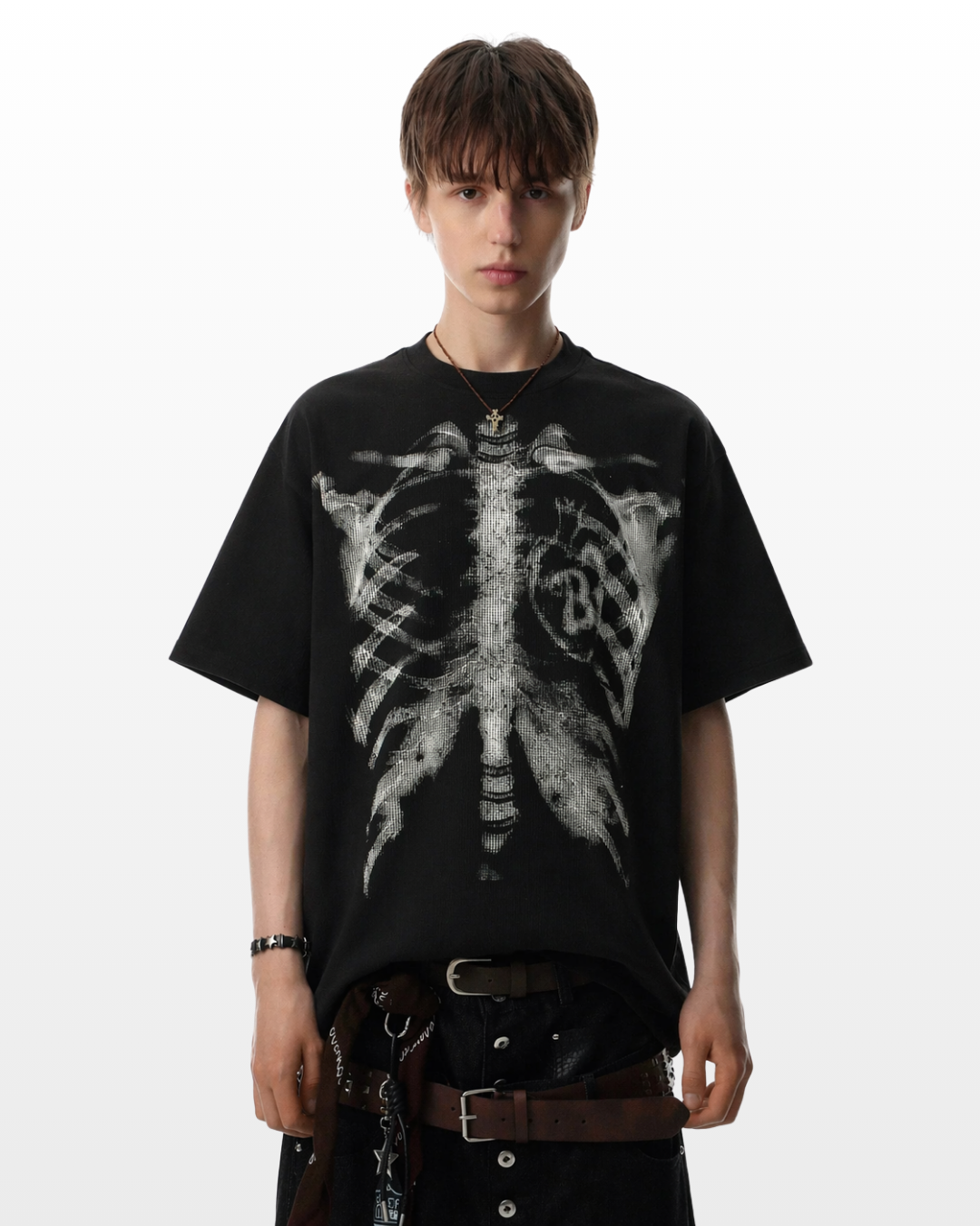 Shadow Skeleton Tee – Ninety-nine