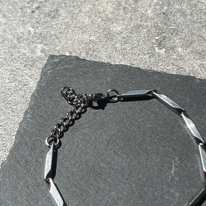 rhombus chain bracelet