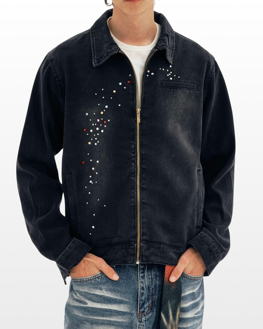 Paint Dot Vintage Jacket