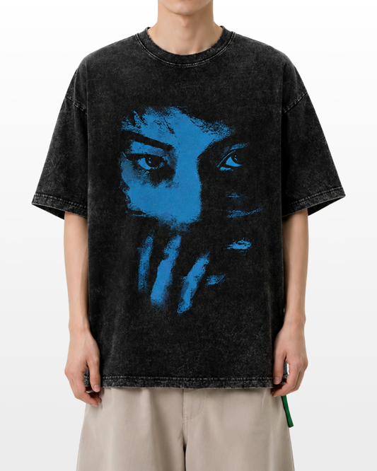 Blue Shadow Face
