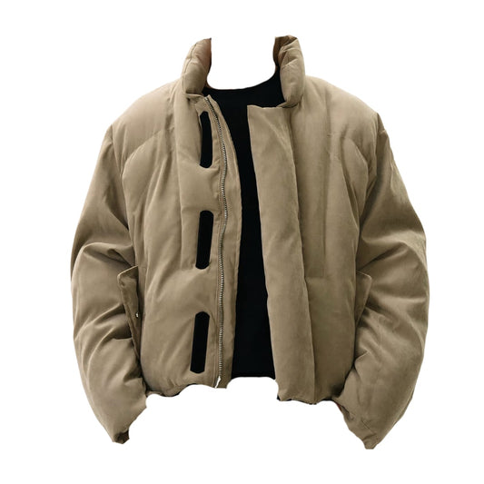 Puff brown jacket