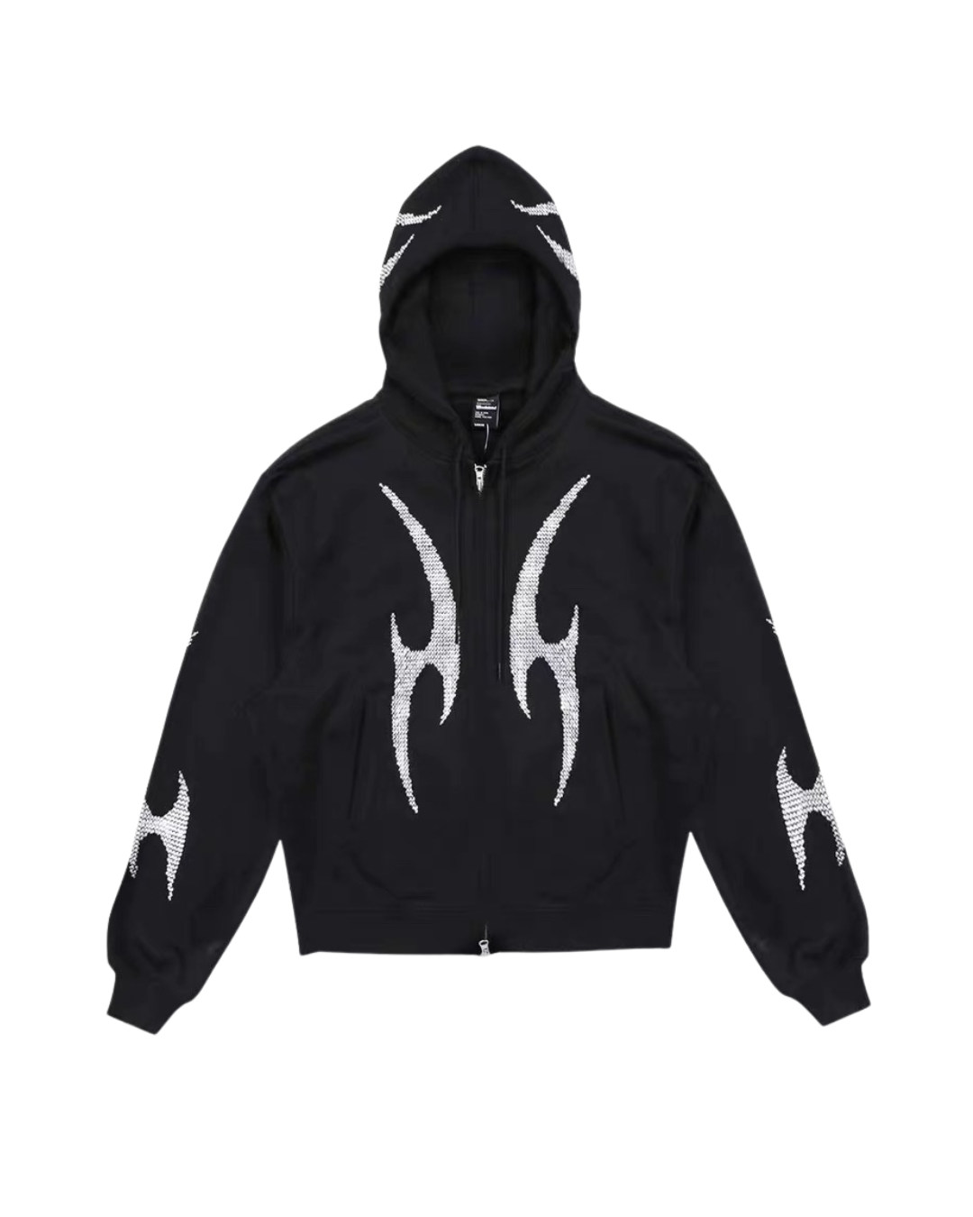 Flame Tribal Zip Hoodie – Ninety-nine Flame Tribal Zip Hoodie – Ninety-nine