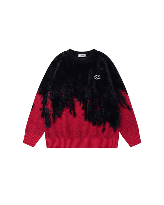 Red Fade Knit