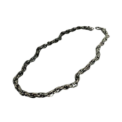 Black chain necklace