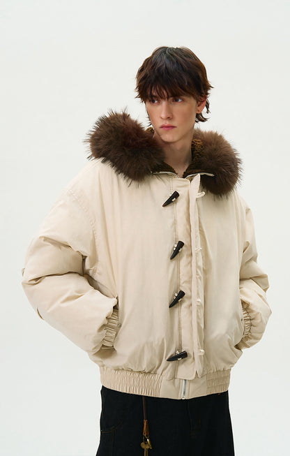 White Far Duffle Coat