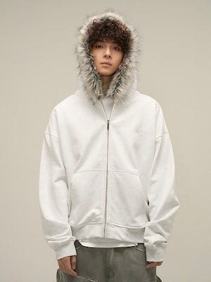 【即納】Far white hoodie