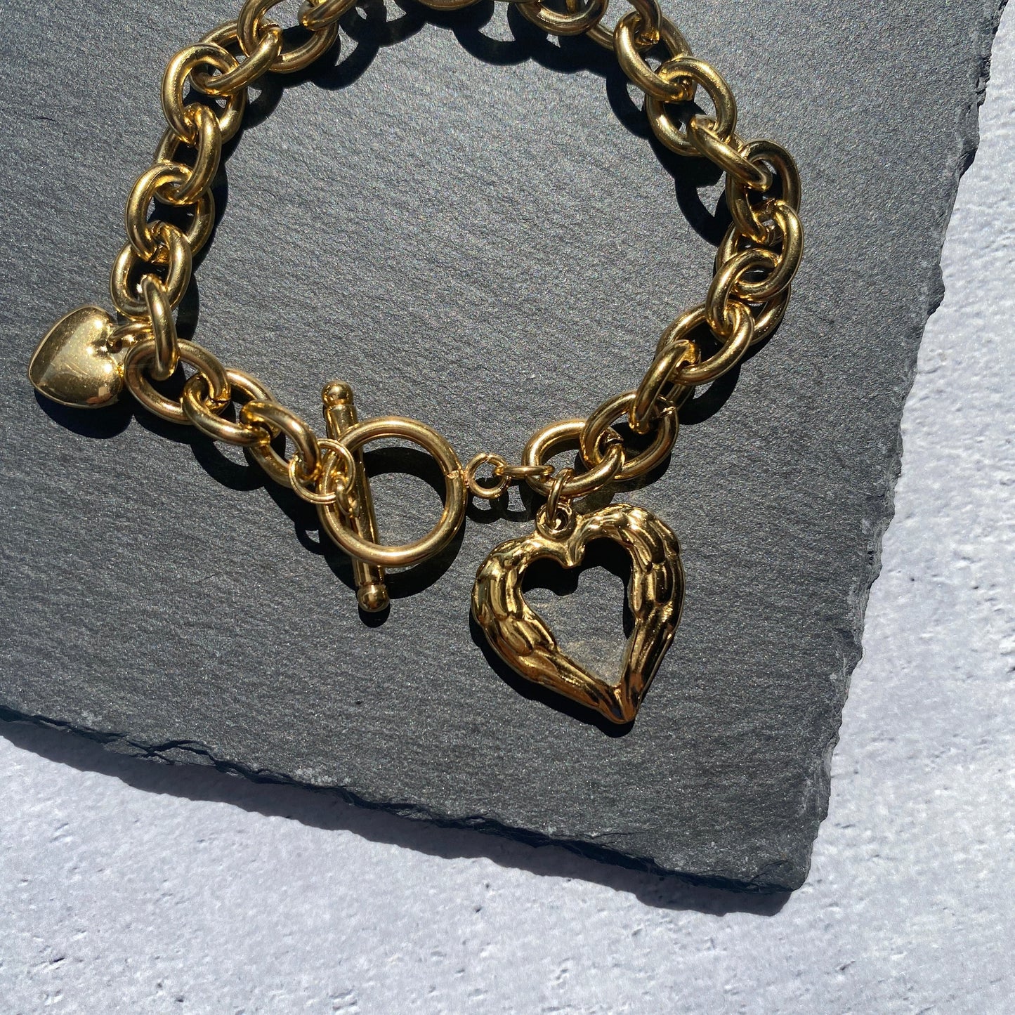 Gold Heart bracelet