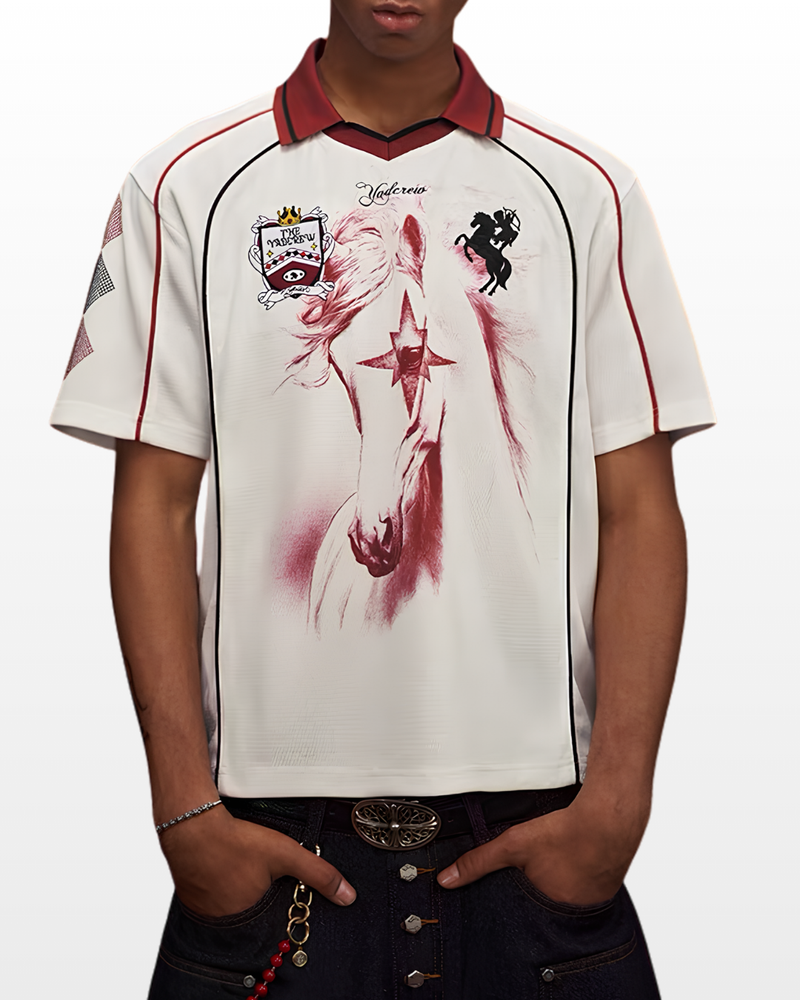 Horse Crest Football Shirt