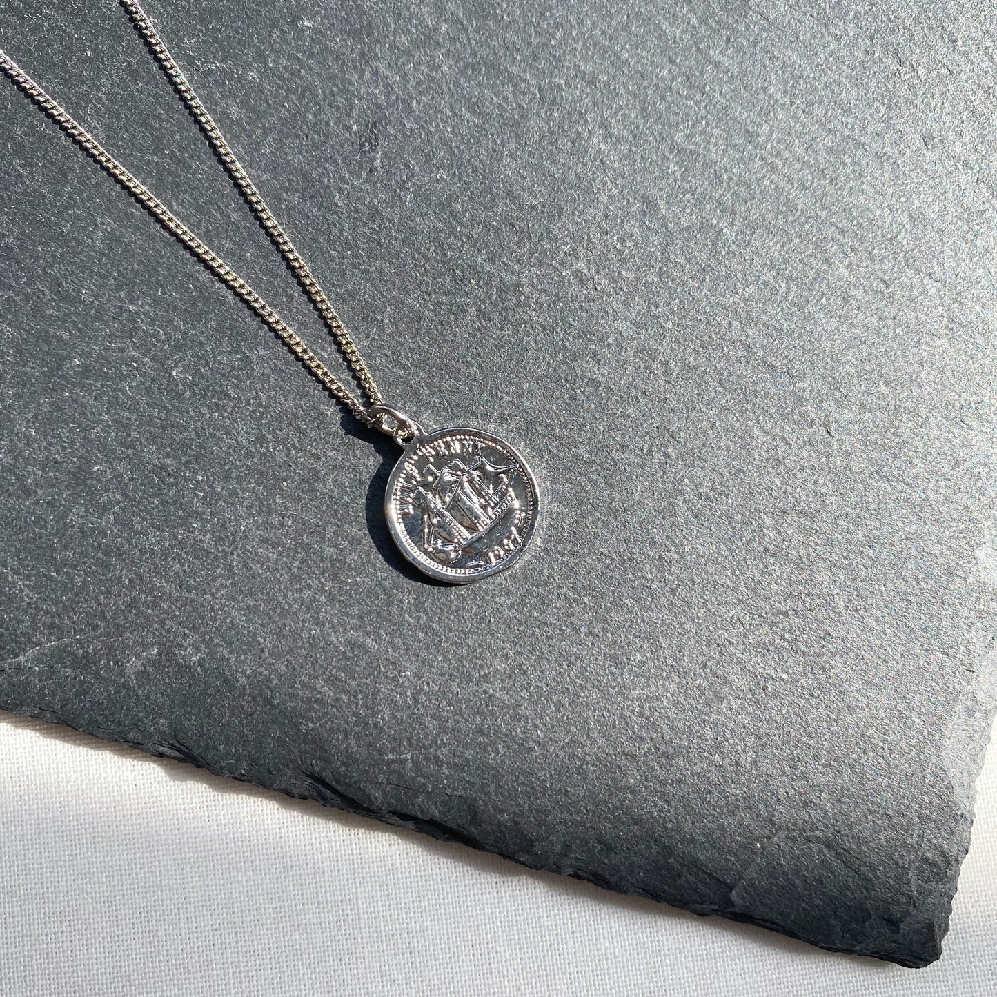 coin necklace