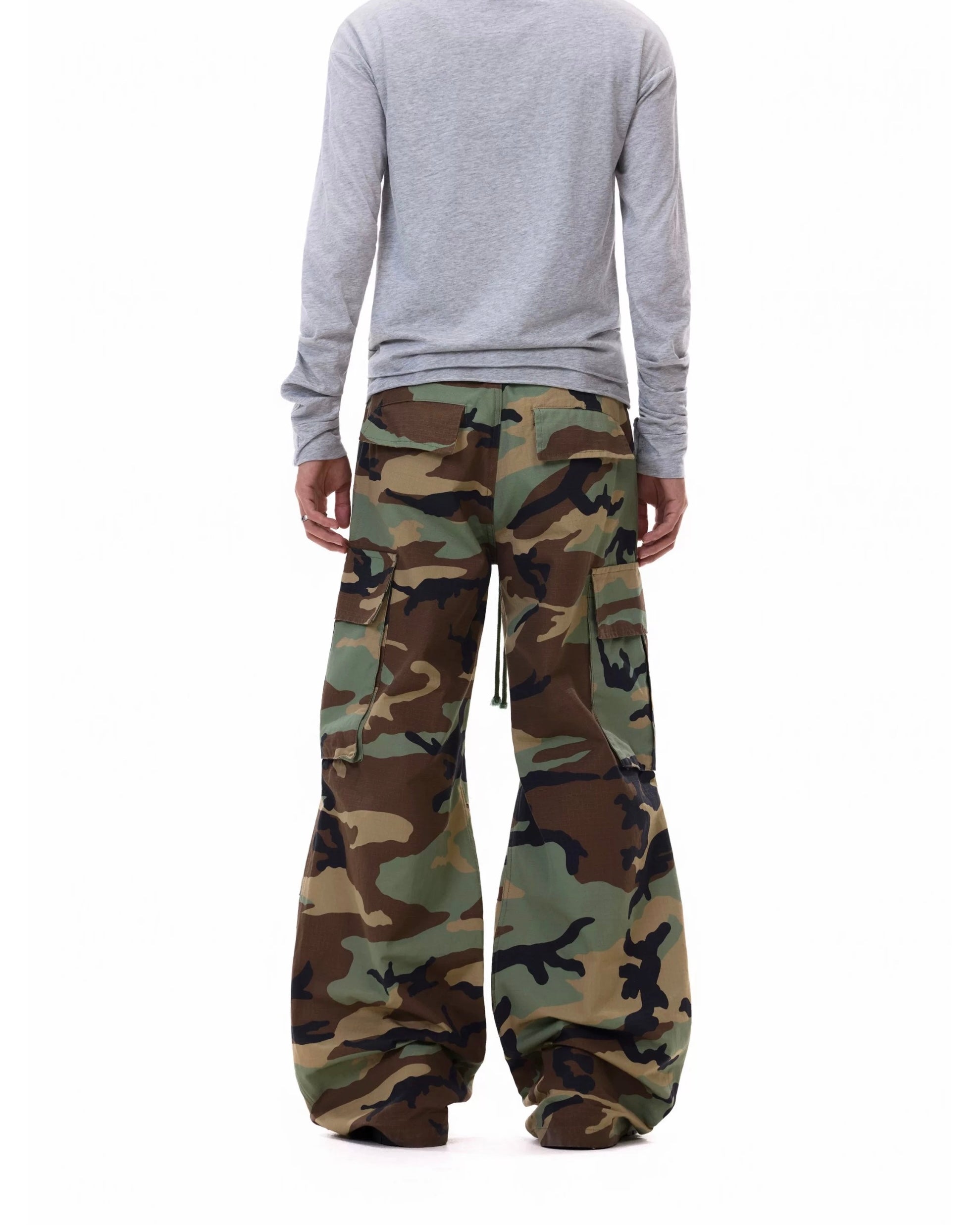 Military Camo Baggy Pants – Ninety-nine