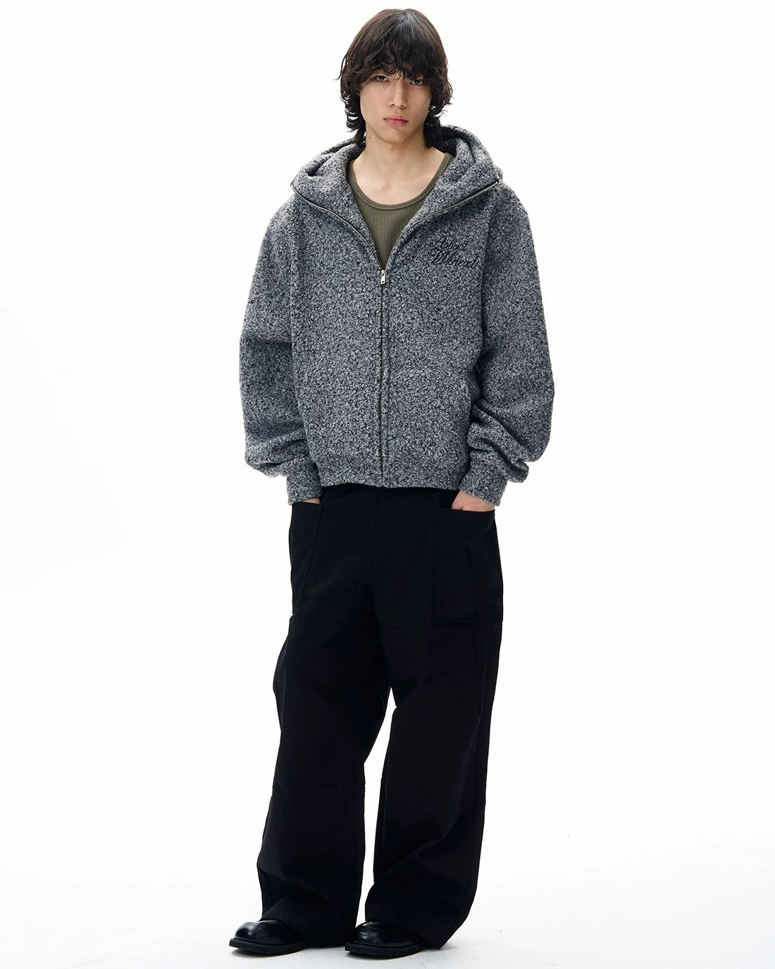 今週末限定値下60／40 embroidery zip shell jacket Embroidery Fleece Zip Jacket – Ninety-nine