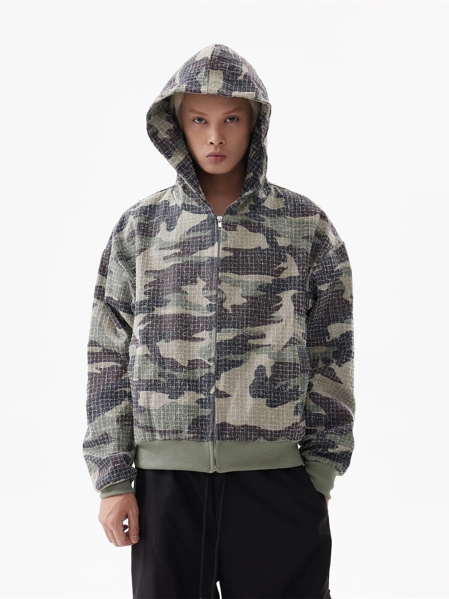 camouflage short jacket