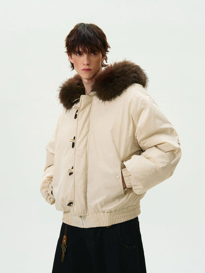 White Far Duffle Coat