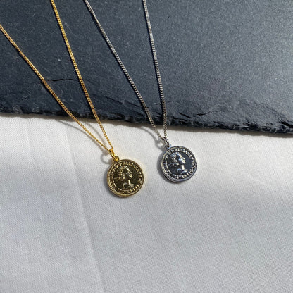 coin necklace