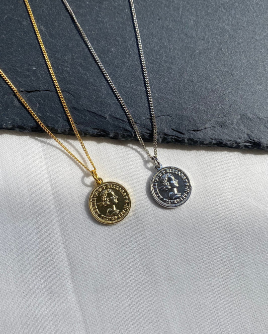 coin necklace