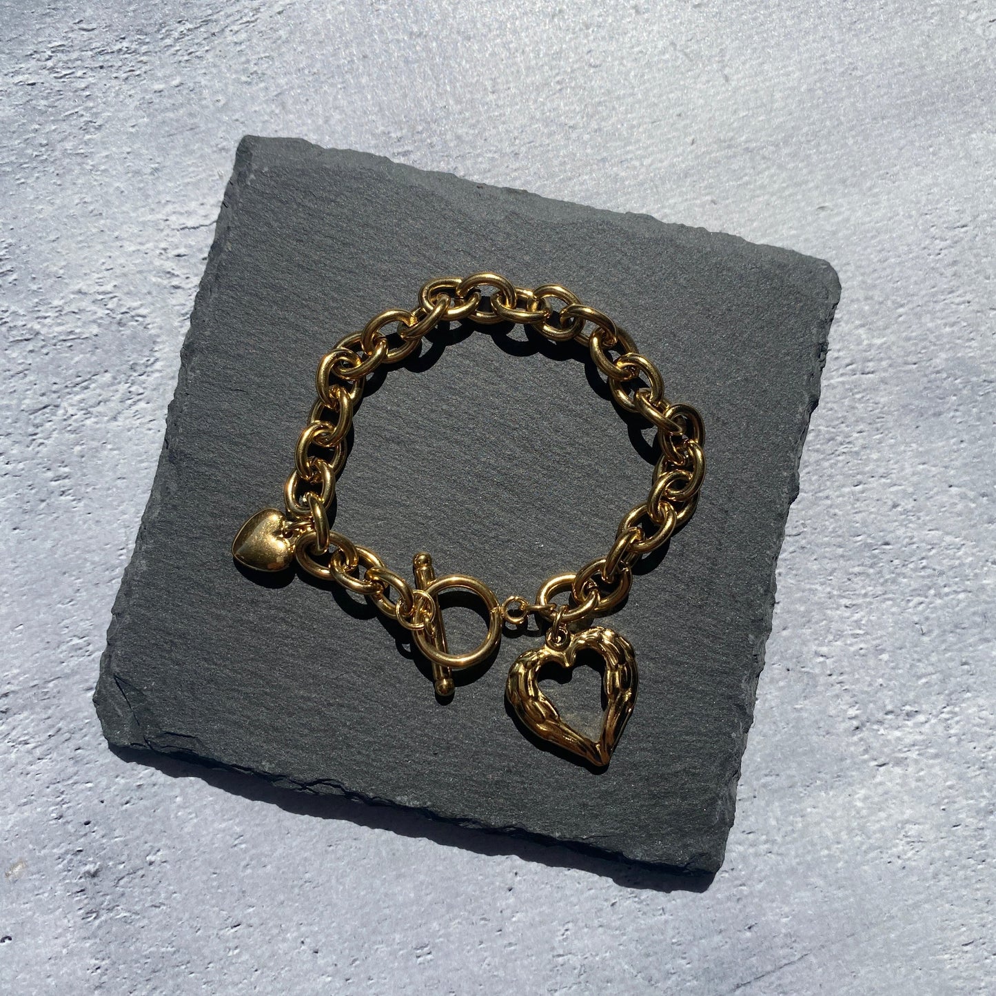 Gold Heart bracelet