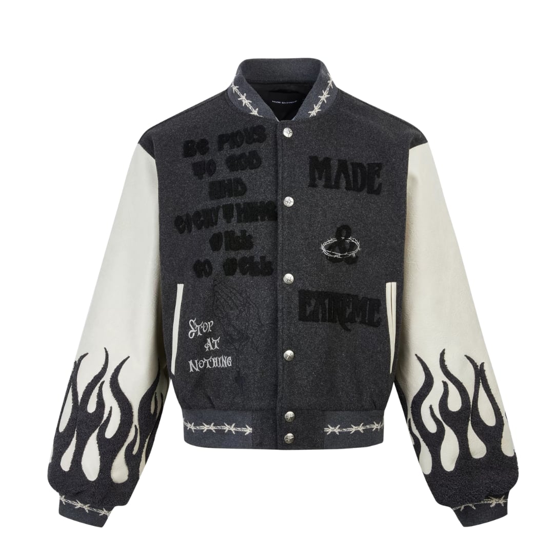 Fire sleeve stadium jumper